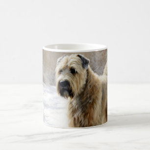 Wheaten Terrier Let It Snow Weihnachten Kaffeetasse