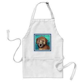 WHEATEN TERRIER: NASS PUPPY SCHÜRZE