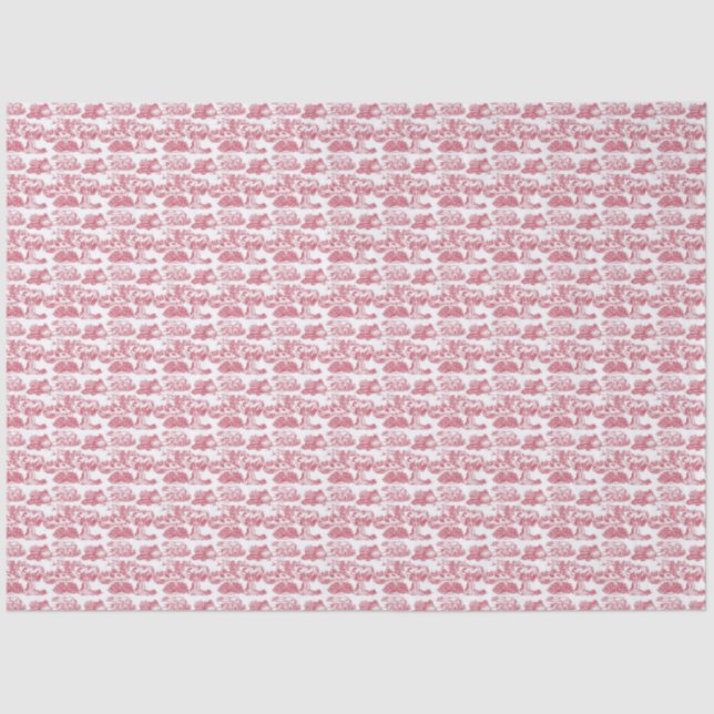 WHEATEN Terrier Red Toile Seidenpapier (Vorderseite)