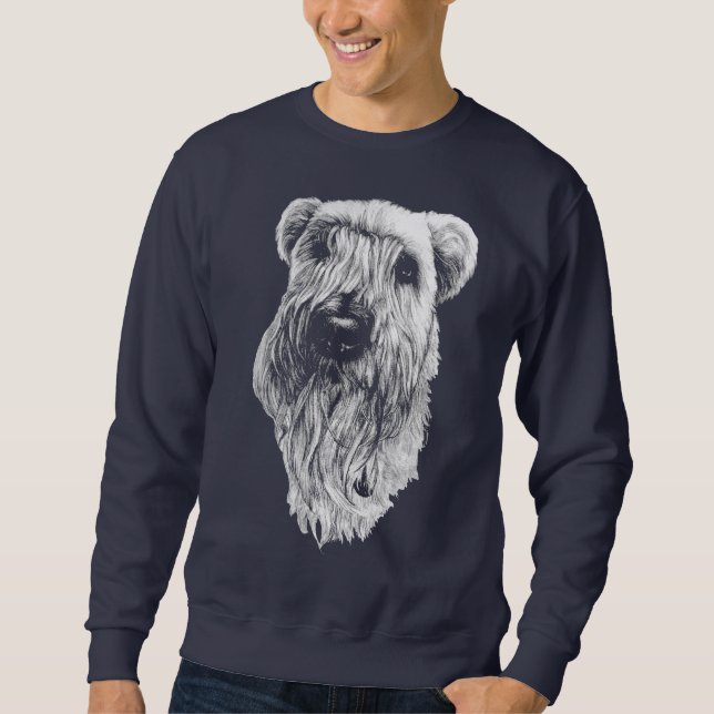 Wheaten Terrier Sweatshirt Terrier Hundeshirt (Vorderseite)