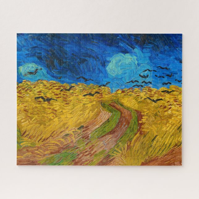 Wheatfield with Crows by Vincent van Gogh (Horizontal)