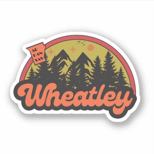 Wheatley, Arkansas Sticker (Vorderseite)
