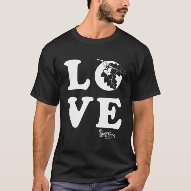 Wheaton Montessori Liebe T-Shirt (Vorderseite)