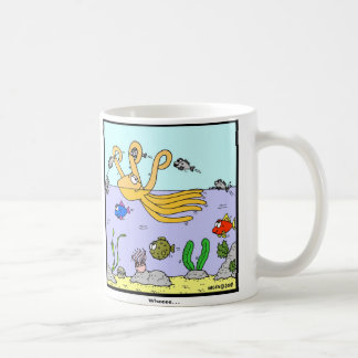 Wheeee: Kraken-Cartoon Kaffeetasse