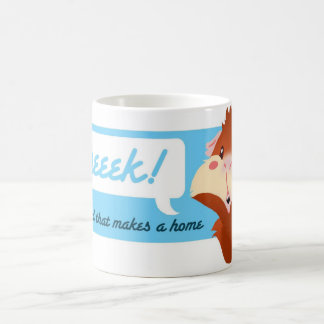 "Wheek!" Meerschweinchen-Tasse Kaffeetasse