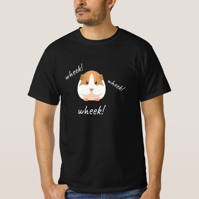 Wheek Wheek Rodent Guinea T-Shirt (Vorderseite)