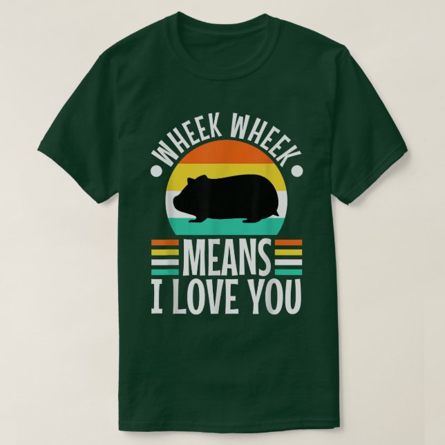 Wheek where bedeutet in der Liebe you21 T-Shirt (Design vorne)