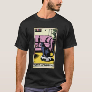 Wheel of Fortune Roboter-Staubsauger Lustiges Taro T-Shirt