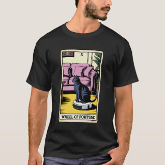 Wheel of Fortune Roboter-Staubsauger Lustiges Taro T-Shirt
