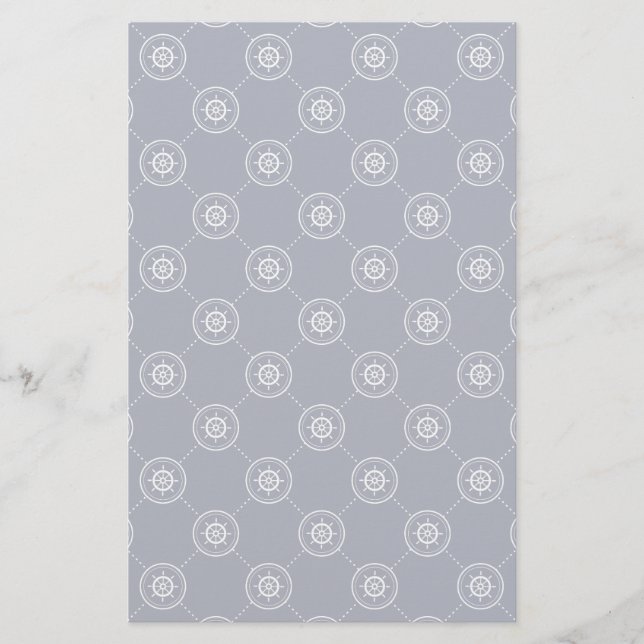 Wheel Pattern Kapitäne Briefpapier (Vorderseite)