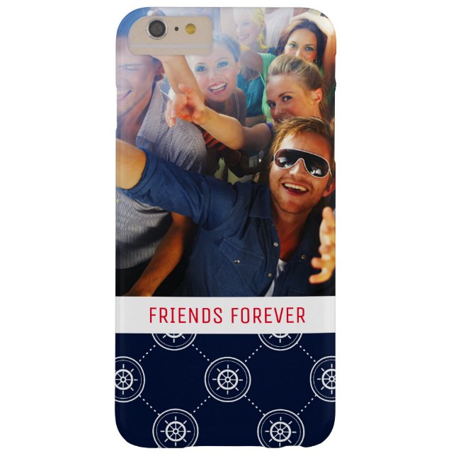 Wheel Pattern Kapitäne | Ihr Foto u. Text Case-Mate iPhone Hülle (Rückseite)