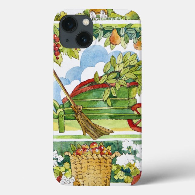 Wheelbarrow - garden surround 2012 Case-Mate iPhone hülle (Rückseite)