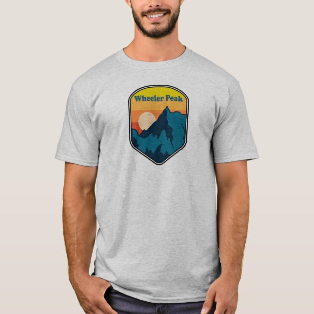 Wheeler Peak New Mexico Sunrise T-Shirt (Vorderseite)