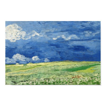 Wheelfields under Thunderclouds - Van Gough