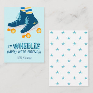 Wheelie Happy Valentinsgrußkarte Mitteilungskarte