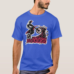 Wheelie Motocross Dirt Bike Rider Supermoto Enduro T-Shirt