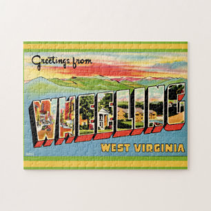 Wheeling WV Vintage 11x14