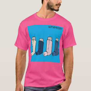 Wheezer Blue Album (Weezer, aber es sind Asthma Pu T-Shirt