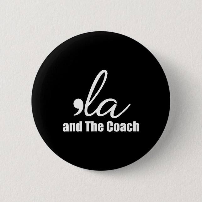 Wheimer 2024 Comma La und der Coach 5 Button (Vorderseite)