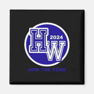 Wheimer 2024 Mitglied des Teams - Rett Unsere Demo Magnet