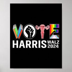 Wheimer 2024 Vote Books Reproduction Rights Lgbt Poster