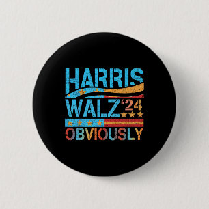 Wheimer offensichtlich! Harris Waltz Wahl 2024 Button