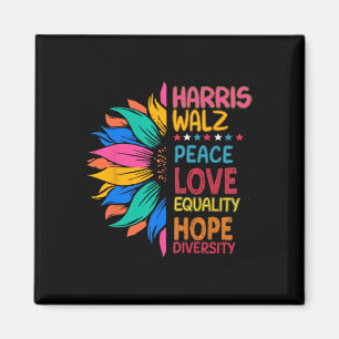 Wheimer Peace Liebe Equality Hope Diversity Magnet