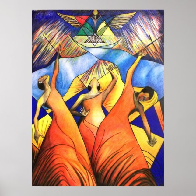 When the Praises Go Up Poster (Vorne)