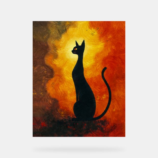 Where curiosity meets the cosmos. acrylschild (Vorderseite)