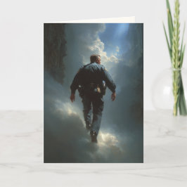 "Where Duty Rests" Sympathy Karte