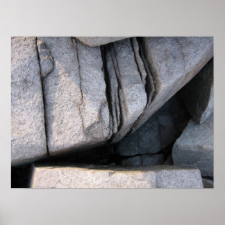 Where edges meet, print poster