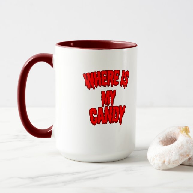 Where Is My Candy Mug – For the Bold & Brave 🍬💥 (Avec donut)