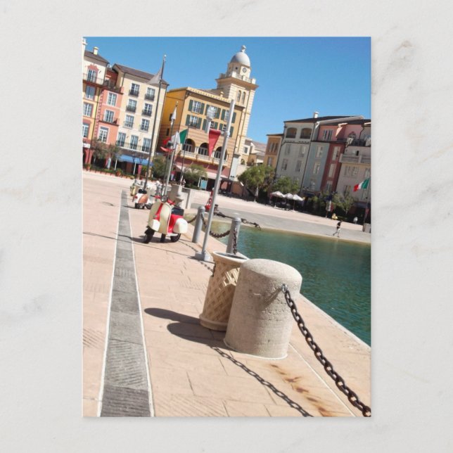 Where Italy meets Orlando, Florida Postkarte (Vorderseite)