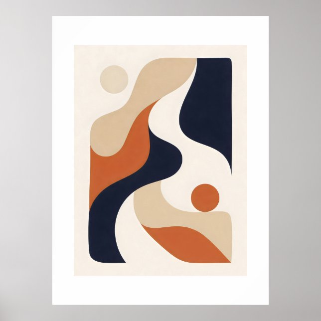Where the Line Softens Framed Edition Poster (Vorne)