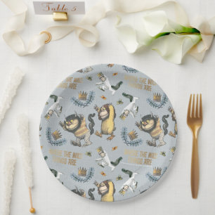 Where the Wild Things Are Baby Shower Papierplatte Pappteller