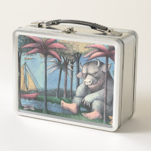 Where The Wild Things Are Buchcover Metall Brotdose