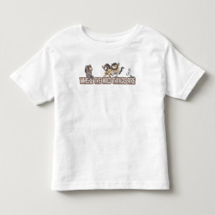 Where the Wild Things Are Charaktere auf Logo Kleinkind T-shirt