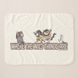 Where the Wild Things Are Charaktere auf Logo Sherpadecke
