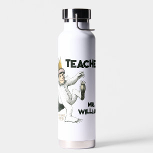 Where the Wild Things Are Lehrer Trinkflasche
