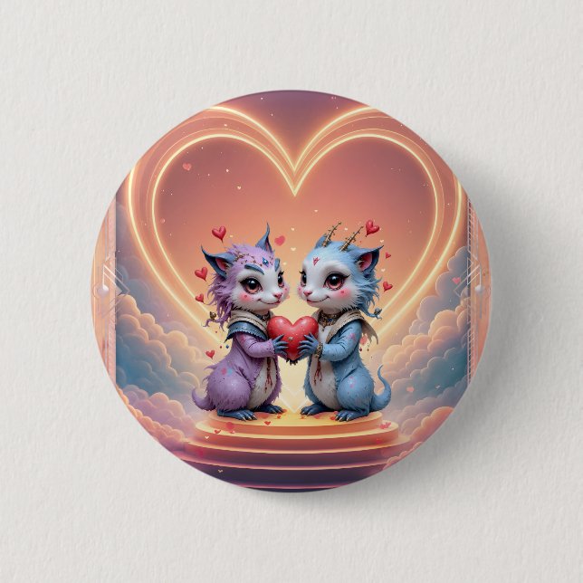 Where Two Souls Choose Forever  Button (Vorderseite)