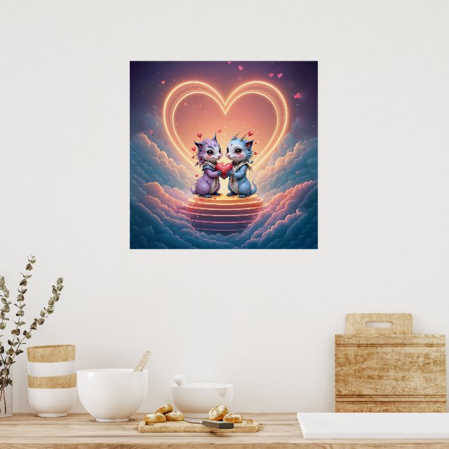 Where Two Souls Choose Forever Poster (Küche)