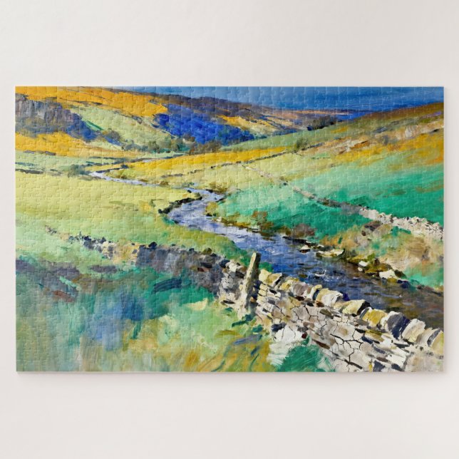 "Where Water Sings - A Yorkshire Landschaft (Horizontal)