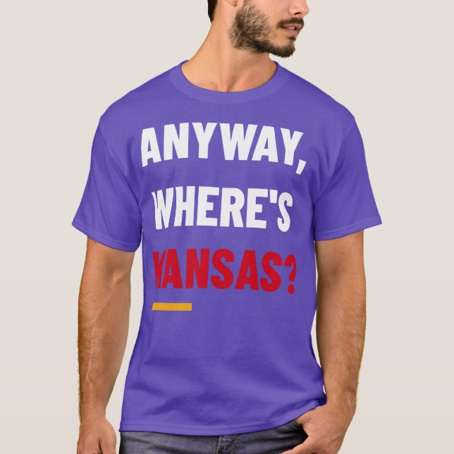 Wheres Kansas T-Shirt (Vorderseite)