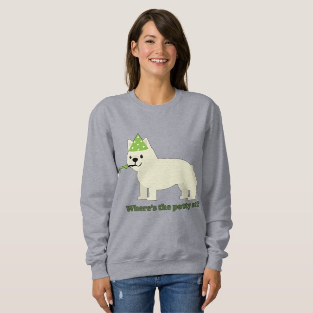 Where's the party at? sweatshirt (Vorne ganz)