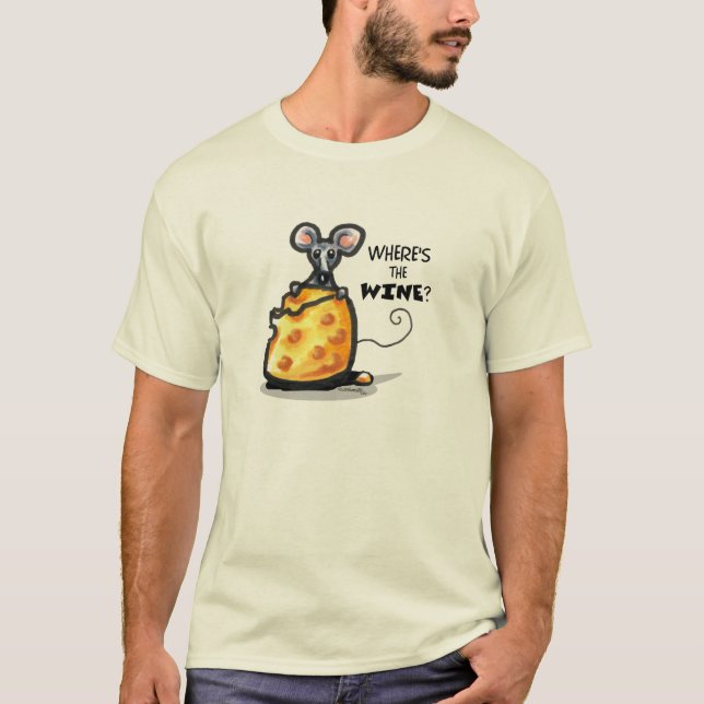 Wheres The Wine T-Shirt (Vorderseite)