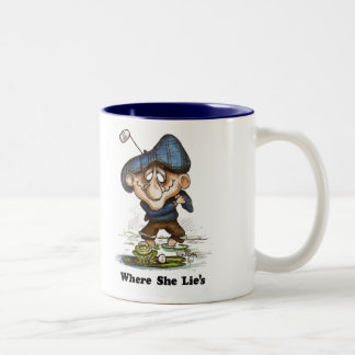 WhereSheLies10 Zweifarbige Tasse