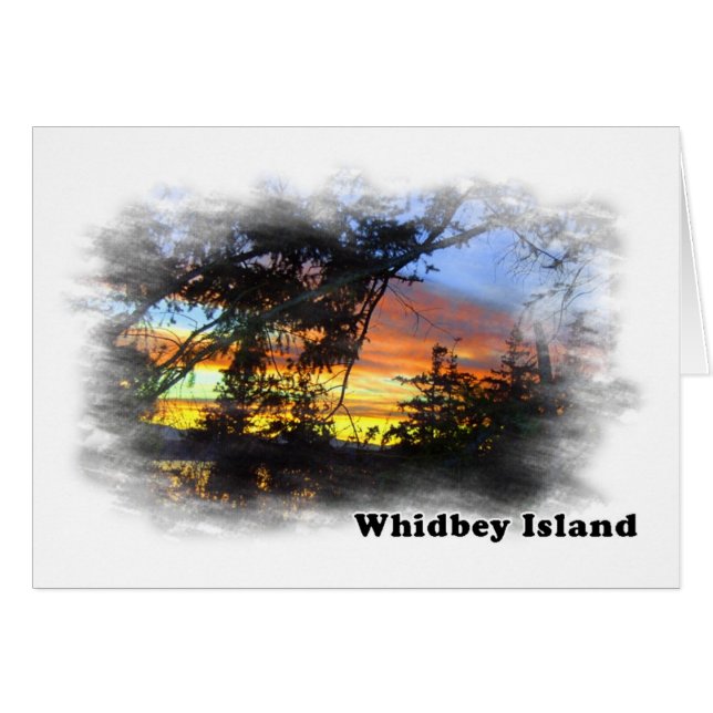 Whidbey Island Landschaft (Vorderseite (Horizontal))