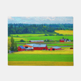 Whidbey Island Red Barn Doormat Fußmatte