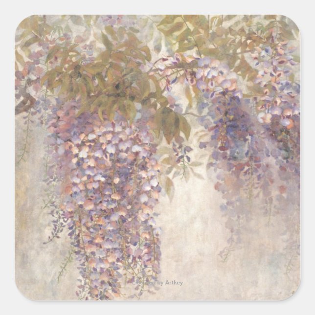 Whiffle Quadratischer Aufkleber (Vorderseite)