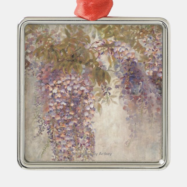 Whiffle Silbernes Ornament (Vorne)